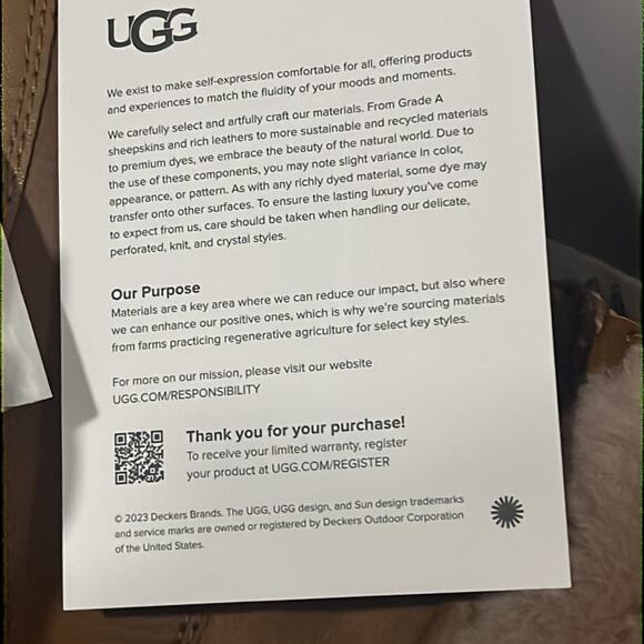 NEW UGG 7 Women's Chestnut Adirondack Waterproof Wool Blend Insulated … - Picture 11 of 13